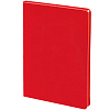 Блокнот Flex Shall, красный с нанесением логотипа