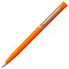 Ручка шариковая Euro Chrome, оранжевая с нанесением логотипа