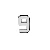 Элемент брелка-конструктора «Цифра 6» или «Цифра 9» с нанесением логотипа