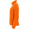 Куртка женская North Women, оранжевая с нанесением логотипа
