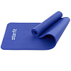 Коврик для йоги и фитнеса Intens, синий с нанесением логотипа