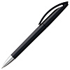 Ручка шариковая Prodir DS3.1 TPC, черная с нанесением логотипа
