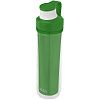 Бутылка для воды Active Hydration 500, зеленая с нанесением логотипа