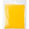 Дождевик-плащ CloudTime, желтый с нанесением логотипа