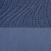 Полотенце New Wave, большое, синее с нанесением логотипа
