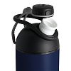 Бутылка для воды fixFlask, синяя с нанесением логотипа