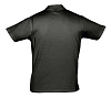 Рубашка поло мужская Prescott Men 170, черная с нанесением логотипа
