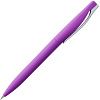 Карандаш механический Pin Soft Touch, фиолетовый с нанесением логотипа