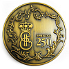 Медаль 250 лет Эрмитажу с нанесением логотипа