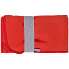 Спортивное полотенце Vigo Small, красное с нанесением логотипа