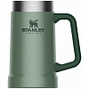 Пивная кружка Stanley Adventure, зеленая с нанесением логотипа
