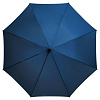 Зонт-трость Magic с проявляющимся рисунком в клетку, темно-синий с нанесением логотипа
