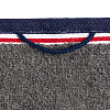 Полотенце Athleisure Strip Medium, белое с нанесением логотипа