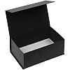 Коробка LumiBox, черная с нанесением логотипа