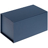 Коробка Very Much, синяя с нанесением логотипа