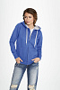Толстовка женская SOUL WOMEN 280 темно-синяя с нанесением логотипа
