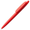 Ручка шариковая Prodir DS5 TPP, красная с нанесением логотипа