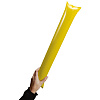 Палки-стучалки для болельщиков Hip-Hip, желтые с нанесением логотипа