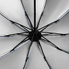 Зонт-наоборот складной Stardome, синий с нанесением логотипа