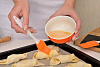 Кисточка кухонная Tender Touch, оранжевая с нанесением логотипа