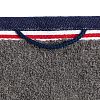 Полотенце Athleisure Strip Large, белое с нанесением логотипа