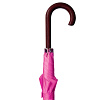 Зонт-трость Standard, ярко-розовый (фуксия) с нанесением логотипа
