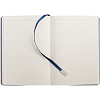 Ежедневник Ever, недатированный, синий с нанесением логотипа
