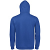Толстовка унисекс Spencer, ярко-синяя с нанесением логотипа