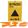 Головоломка IQ Puzzle Figures, треугольник с нанесением логотипа
