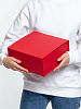 Коробка Amaze, красная с нанесением логотипа