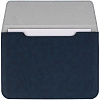 Чехол для ноутбука Nubuk, синий с нанесением логотипа