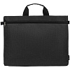 Конференц-сумка Melango, черная с нанесением логотипа