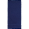 Полотенце Soft Me Light, среднее, синее с нанесением логотипа
