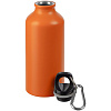 Бутылка для воды Funrun 400, оранжевая с нанесением логотипа