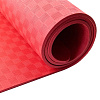 Коврик для фитнеса Tiler, красный с нанесением логотипа