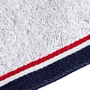 Полотенце Athleisure Strip Medium, белое с нанесением логотипа