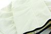 Куртка флисовая мужская LANCASTER, белая с оттенком слоновой кости с нанесением логотипа