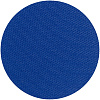 Наклейка тканевая Lunga Round, M, синяя с нанесением логотипа