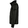 Куртка флисовая мужская New Look Men 250, черная с нанесением логотипа
