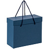Коробка Handgrip, малая, синяя с нанесением логотипа
