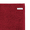 Полотенце Odelle, среднее, красное с нанесением логотипа