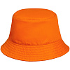 Панама Sunshade, оранжевая с нанесением логотипа