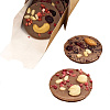 Шоколадные конфеты Mendiants, молочный шоколад с нанесением логотипа