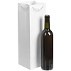 Пакет под бутылку Vindemia, белый с нанесением логотипа