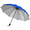 Зонт-наоборот складной Stardome, синий с нанесением логотипа