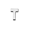 Элемент брелка-конструктора «Буква Т» с нанесением логотипа