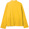 Куртка флисовая унисекс Manakin, желтая с нанесением логотипа