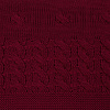 Плед Reframe, бордовый с нанесением логотипа