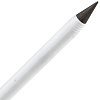 Вечный карандаш Carton Inkless, белый с нанесением логотипа