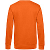 Свитшот унисекс King, оранжевый с нанесением логотипа